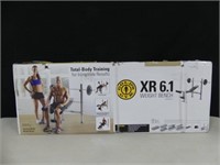 GOLD'S GYM XR 6.1 WEIGHT BENCH