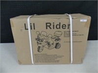 LIL RIDER 3 WHEEL BATTERY POWERED SPORT TRICYCLE