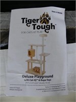 TIGER TOUGH DELUXE PLAYGROUND WITH CAT IQ & TOYS