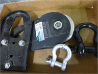 Snatch block and misc.