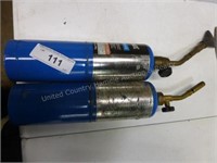 2 propane torches - some fuel