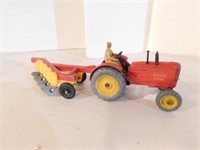 Massey Harris tractor and Plow