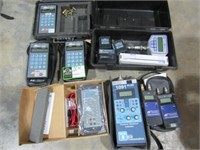Pressure transmitters, Calibrators, and Monometers