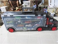 Dinky Cars in Truck Carrying Case