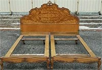 KING FRENCH PORVINCIAL BED
