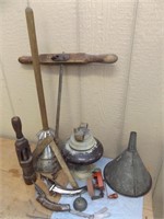 Antique Tools, Insulator, Primitive Pump