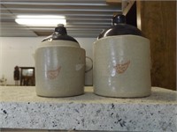 Small Red Wing Souvenir Jugs