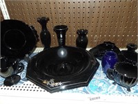 Black Amethyst & Other Black Glassware