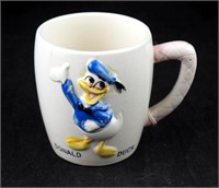Vintage Disney Donald Duck Made In Japan Cup
