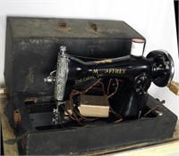 Vintage Mc Caffery Electric Sewing Machine