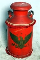 Vintage Americana Borden's 10 Gallon Milk Can