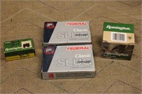 (2) Boxes 12GA 3" Slugs, Partial Box .410 Shells,