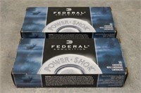 (2) Boxes Federal 30-30 Ammunition