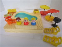 Little People Swimming Pool Set