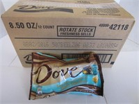 Dove Sea Salt Dark Chocolate - Case - Out of date