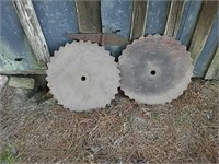 Vintage saw blades