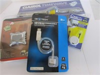 New Items - Curling Iron, Lighted charging cable,