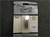Terminater broadhead replacement blades