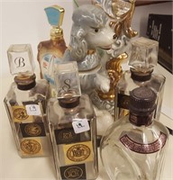 Lot of  Whisky Decanters