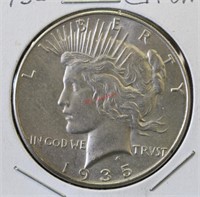 1935 Peace Dollar CH UNC