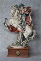 Rare Napoleon Porcelain Figure by Armani