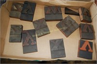 Letterpress Wood Block Letters (tray lot WL022)