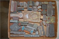 Letterpress Wood Block Graphics (tray lot WS005)