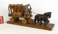 Folk Art Beer Wagon
