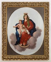 Continental School, Madonna And Child