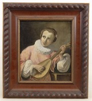 Continental School, Lute Player