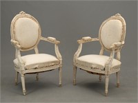 Pair Of French Carved Chairs