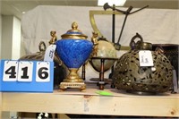 Drawing RM; Globe, Urns, Vases, Jewelry Boxes