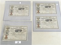 Civil War Stock Certificates