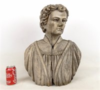 19th c. Carved Bust