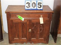 Wooden Chest, Approx. 35" Wide x 30" Tall