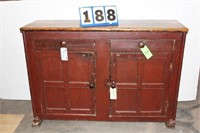 Vintage Wooden Buffet, 58" Wide x 41" Tall