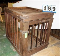 Wooden Cage, 36" Wide x 44" Tall x 50" Deep