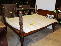 Cannonball Rope Bed, 56" Wide x 78" Long