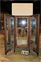 Fabric Screen Mirror, 90" Wide x 74" Tall