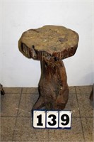 Primitive Wooden Table/Stool