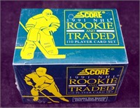 Score 1991 N H L Rookie & Traded 110 Player Cards