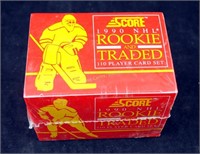 Score 1990 N H L Rookie & Traded 110 Player Cards