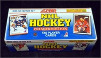 New Score 1990 Premier Edition N H L Hockey Cards