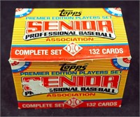 Topps Premier Seniors Baseball Card Complete Set
