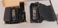 Lot of Two Vintage Bag Phones