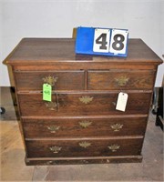 Vintage Chippendale Style Dresser