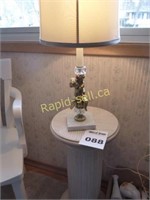 Lamp & Pedestal