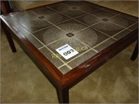 Ceramic Tile Square Coffee Table