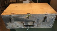Antique Wood Case, 22" wide