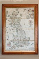 Map18th Century  " A New Map of Great Britain"